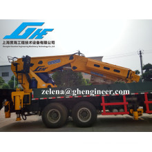 hydraulic telescopic boom cargo mounting cranes truck crane